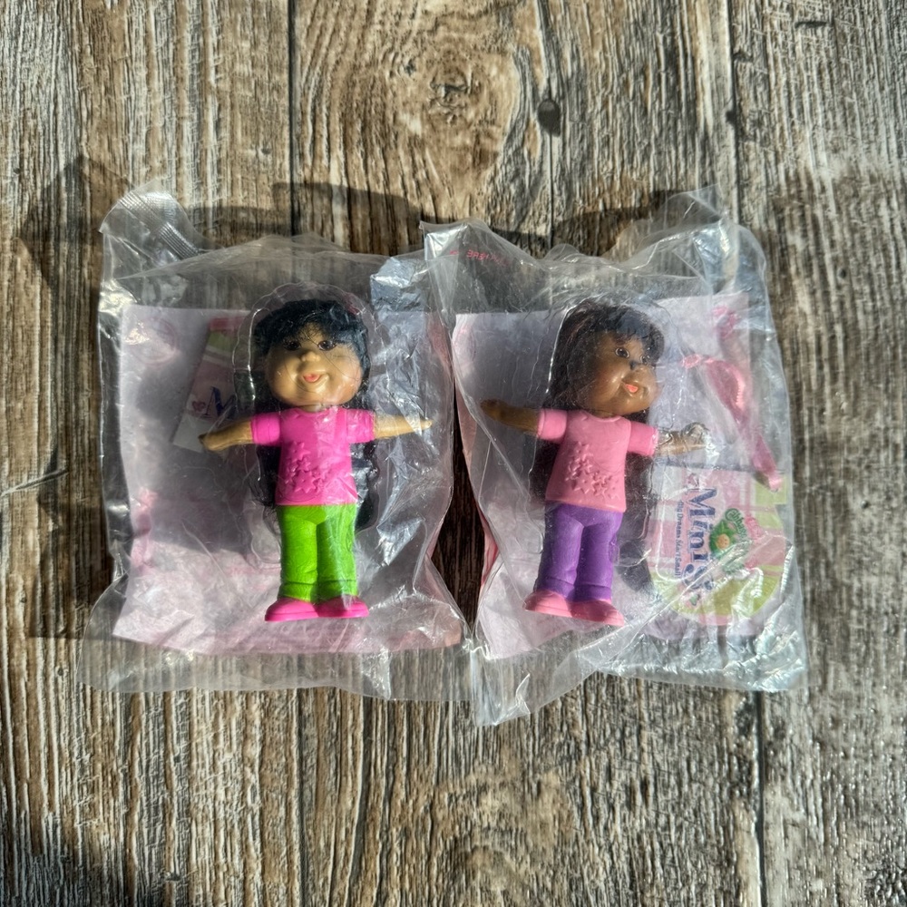 Cabbage Patch Mini Dolls - Set Of 2 - Burger King Kids Meal Toy 2007 - SEALED